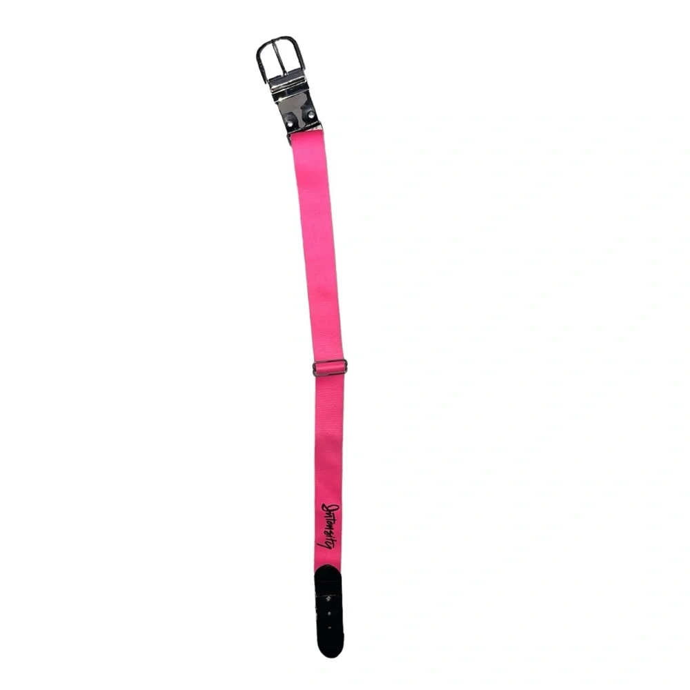 ☠️5/$20 ☠️INTENSITY | PINK ZEBRA ADJ REVERSIBLE BELT